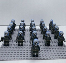 21Pcs/set Mandalorian Troopers Star Wars Clone Wars Minifigures Collection Toys - £26.51 GBP