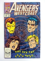 Avengers West Coast #58 Marvel Comics Day the Earth Moved FN/VF 1990 - £1.18 GBP