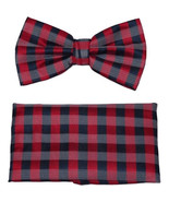 Men&#39;s Fancy Bow Tie/Hankie Set By J.Valintin Soft Microfiber Silky JVBT-28 - $469.53 MXN