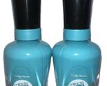 Pack Of 2 Sally Hansen miracle GEL #660 CARRY ON BLUE ￼ (New/RARE/SeeAll... - $19.79