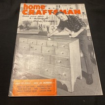 Vtg Home Craftsman Magazine: Build Your Own Antique Pine Chest Oct 1959 - £10.19 GBP