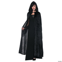 Hooded cloak black 55 inches - $821.47 MXN