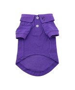 Solid Ultra Violet 100% Cotton Button Up Polo Shirt -Sizes XS - 3XL  - €12,00 EUR