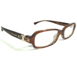 Michael Kors Eyeglasses Frames MK619 250 Brown Gold Rectangular 51-16-130 - £58.54 GBP