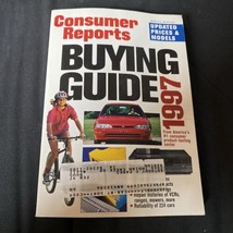 1997 Consumer Reports Buying Guide, Reliability of 224 Cars, Brand Name Ratings - £5.25 GBP