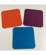 Tupperware Tupper Toys Rubbing Plates Astronaut Medieval Castle Home Vin... - $20.24 CAD