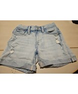 Girls Old Navy Size 10 Shorts High Rise Slouchy Straight Built In Tough ... - $6.73