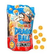 Dragon Ball Z DBZ Anime Bag of Dragon Ball 4 Ball Strawberry Gummies NEW... - £7.73 GBP