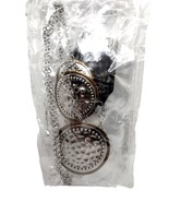 Paparazzi Silver Buckle Down P2SE-MTXX-193TP Multi Necklace/Earrings - $12.17 CAD