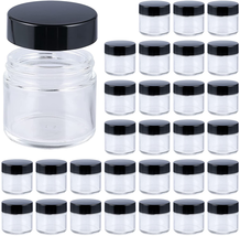 2Oz Jars with Lids HOA Kinh 30 Pack Clear Airtight for Lotions Powders O... - $36.70