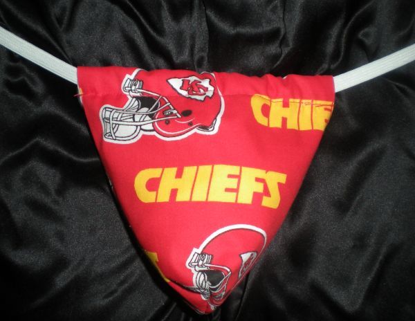 Primary image for New Sexy Mens KANSAS CITY CHIEFS NFL Gstring Thong Football Underwear