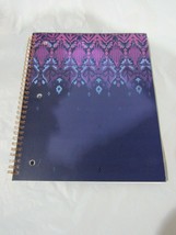 Mead Purple PRETTY Please Notebook 80 pages Collage Rule 10.5″ x 8″ w/Ne... - £4.78 GBP