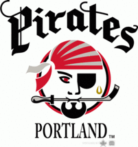 Portland Pirates 1990-2000 Old Logo AHL Hockey Mens Polo XS-6XL, LT-4XLT New - £21.57 GBP+