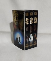 Star Wars Trilogy VHS 2000 New Hope + Empire + Jedi - Pre Owned-B3 - £11.74 GBP