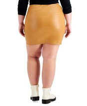 Tinseltown Womens Trendy Plus Size Faux-Leather Mini Skirt Medium Lion - £34.81 GBP