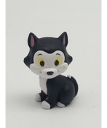 Disney Figaro Cat Figure 2”  Black &amp; White Kitten Mattel 2013 Minnie Mou... - £9.78 GBP