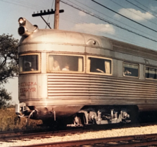 Chicago Burlington &amp; Quincy Railroad CBQ #222 Zephyr Observation Lounge ... - £10.94 GBP