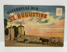 Historical Old St Augustine Postcard Souvenir Folder 18 Cards - £7.72 GBP