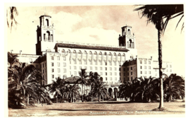 RPPC Postcard Breakers Hotel Palm Beach Florida - $12.82