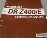 Suzuki DR-Z400/E Servizio Riparazione Officina Shop Manuale 99500-43025-... - $69.96