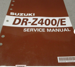 Suzuki DR-Z400/E Servizio Riparazione Officina Shop Manuale 99500-43025-... - $69.96