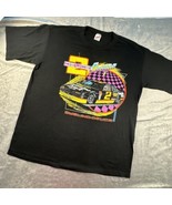 Vintage 90s Nascar Rusty Wallace Miller Genuine T Shirt L Dueling Deuce ... - $81.87 CAD