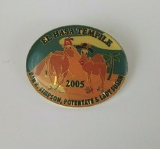 El Hasa Tempile Dan R. Simpson Potentate 2005 Camels Masonic Shriners La... - $138.58 MXN