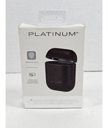 Platinum - Leather Case for Apple AirPods 1st and 2nd Generation - Brown - $8.91