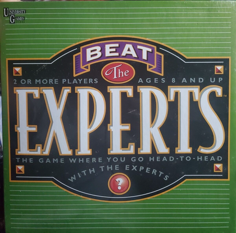 BEAT THE EXPERTS Game / NEW FACTORY SEALED / University Games / Out of P... - $18.69