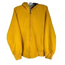 Derek Hearts Plus Womens Full Zip Fleece Jacket Size 1X Yellow - £18.30 GBP