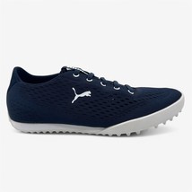 PUMA Monolite Fusion Slip On Navy Blazer White Womens Spikeless Golf Shoes - $49.95