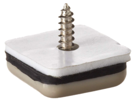 Shepherd Hardware Square Adhesive SlideGlide Furniture Sliders - 1-inch ... - $23.00