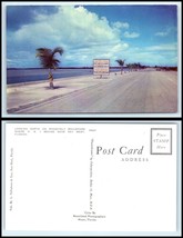 FLORIDA Postcard - near Key West, Looking North on Roosevelt Boulevard G10 - £2.32 GBP