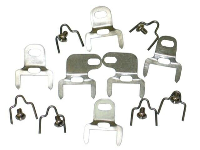 1961- Early 1962 Corvette Clip Set Door Post Weatherstrip 18 Pieces - $52.84