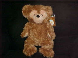 16&quot; Pre Duffy Hidden Mickey Teddy Bear Beige Plush With Tags Walt Disney... - £116.76 GBP