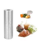 Plastic Produce Clear Bag On Roll Kitchen Food Fruit Storage w/Twist Tie... - $196.44+