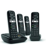 Gigaset cordless phone quattro dect black with answering machine as690aq... - $669.94 CAD
