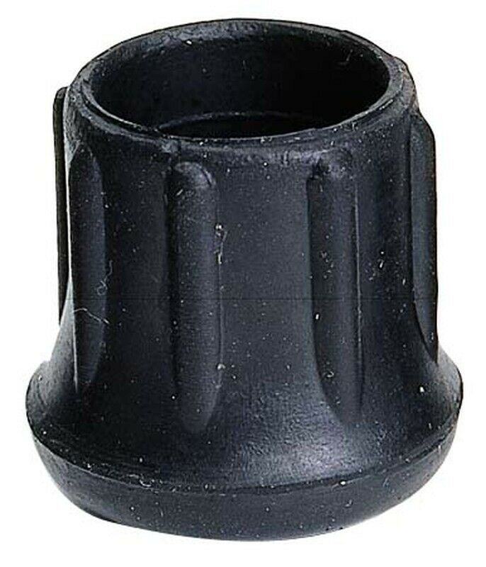 Reinforced 1&#39;&#39; Heavy Duty Rubber Tip for Canes/Crutches/Walkers - $8.07