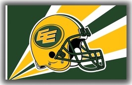 Edmonton Elks Football Team Memorable Helmet Flag 3x5ft  - $335.24 MXN