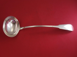 Scottish Sterling Silver Soup Ladle by AW c. 1810-1815  13 1/2&quot; - £386.97 GBP