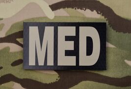 Infrared Combat MED Patch USMC Hospital Corpsman USAF US Army Line Doc M... - $14.50