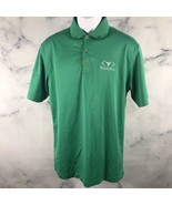 NIKE GOLF Montana Golf Course Black Bull SHORT SLEEVE Green POLO SHIRT M... - $280.26 MXN