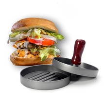 Non Stick Hamburger Press Patty Maker Mold BBQ Kitchen &amp; Grill Accessories New - £10.27 GBP