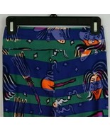 New LuLaRoe One Size Leggings Black With Multi-Colored Witches Design - $21.69 CAD