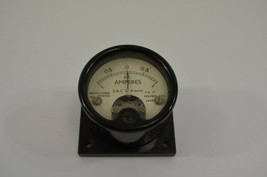 EAC Ampere Gauge Ammeter 1952 St Albans England Model 583126 Vtg Steampunk 2&quot; - £23.19 GBP