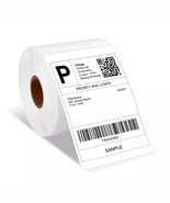 500 Labels 4&quot;x6&quot; Direct Thermal Shipping Labels for Zebra &amp; Rollo 500 pe... - $220.15 MXN