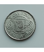 Vintage Play Town Casino Gaming Token - $13.87 CAD