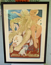 George Dureau Mardi Gras 1979 New Orleans Signed Limited Edition Poster - £463.89 GBP