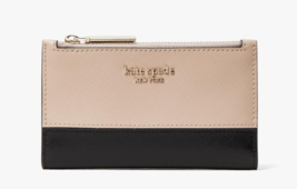 Kate Spade Spencer small slim bifold wallet Card Case ~NWT~ Colorblock - $77.22