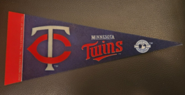 Minnesota Twins 2004 MLB Baseball Mini Pennant 9&quot;x4” Felt Banner Flag - £2.67 GBP